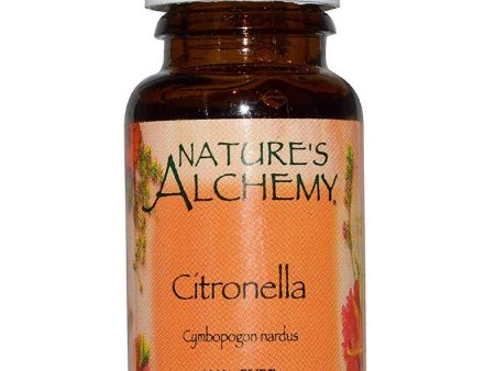 Nature s Alchemy, Citronella Essential Oil, 0.5 oz Hot on Sale