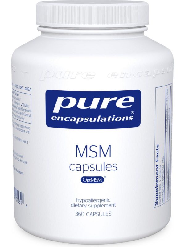 Pure Encapsulations, MSM, 360 caps Supply