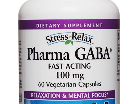 Natural Factors, Pharma GABA® 100 mg, 60 Vegetarian Capsules For Cheap