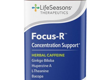 LifeSeasons, Focus-R Concentration Support, 60 Vegetarian Capsules on Sale