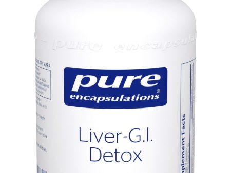 Pure Encapsulations, Liver-G.I. Detox, 120 caps Fashion