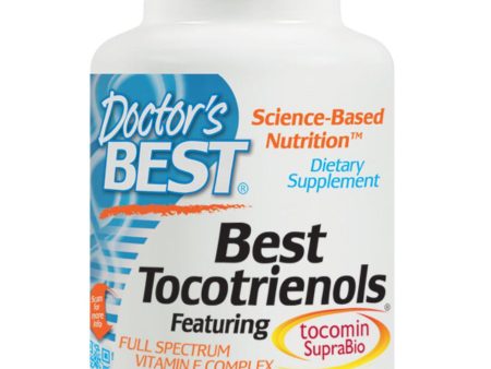 Doctor s Best, Tocotrienols, Tocomin SupraBio, 50 mg, 60 softgels on Sale