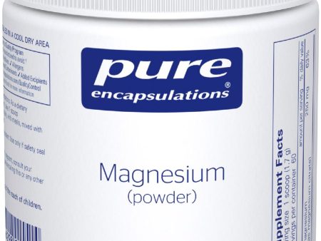 Pure Encapsulations, Magnesium, powder, 107 g For Sale