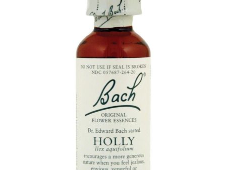 Bach Original Flower Essences, Holly Flower Essence, 0.7 oz, 20 ml Online Sale