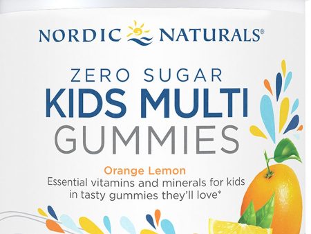 Nordic Naturals, Zero Sugar Kids Multi Gummies, Orange Lemon, 120 Gummies Online now