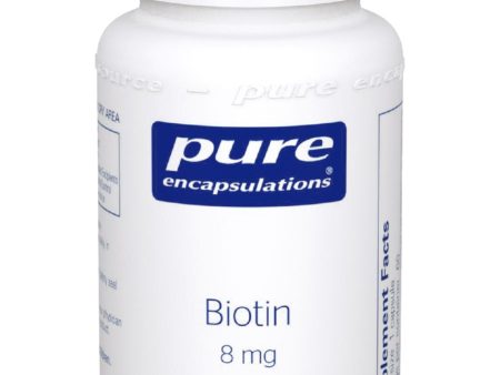 Pure Encapsulations, Biotin, 8 mg, 60 vcaps For Discount