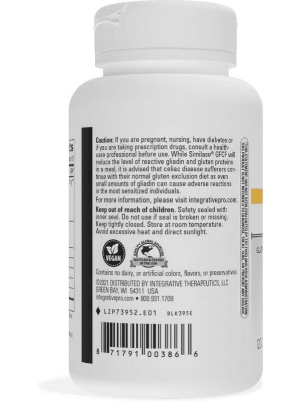 Integrative Therapeutics, Similase® GFCF, 120 capsules Discount