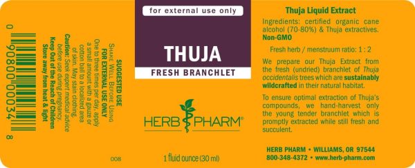 Herb Pharm, Thuja, 1 fl oz Supply