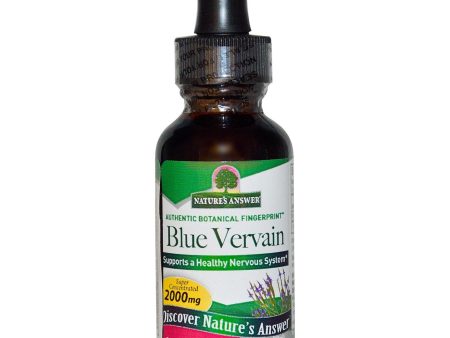 Nature s Answer, Blue Vervain Extract, 1 oz Fashion