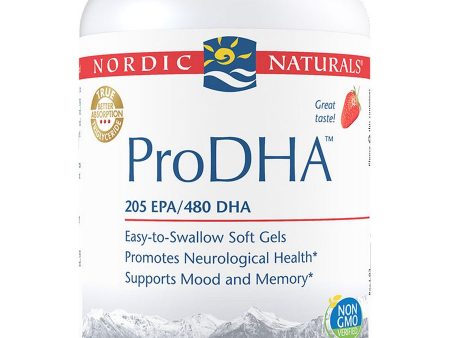 Nordic Naturals, ProDHA™, Strawberry, 120 Soft Gels Discount