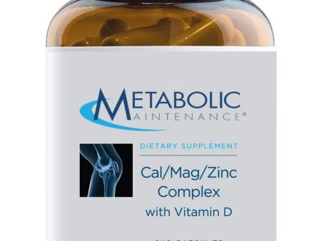 Metabolic Maintenance, Cal Mag Zinc Complex with Vitamin D, 240 capsules Hot on Sale