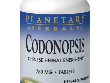 Planetary Herbals, Codonopsis 750mg, 120 ct on Sale