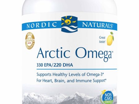 Nordic Naturals, Arctic Omega™, Lemon, 180 Soft Gels Online Sale