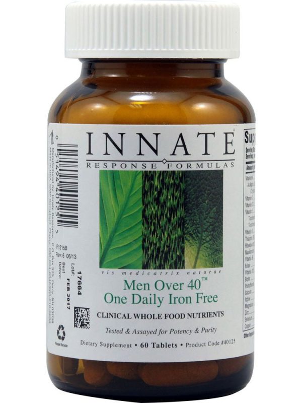 Innate Response Formulas, Men Over 40, One Daily, Iron Free, 60 tabs Discount