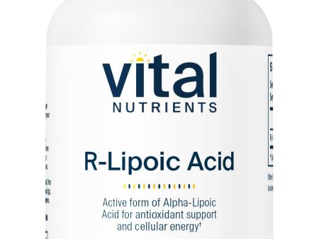 Vital Nutrients, Alpha Lipoic Acid 200mg, 60 vegetarian capsules Online Sale