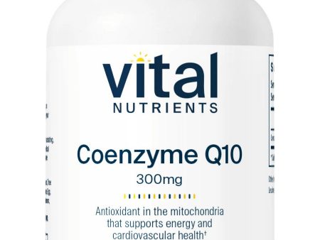 Vital Nutrients, CoEnzyme Q10 300mg, 30 vegetarian capsules Sale