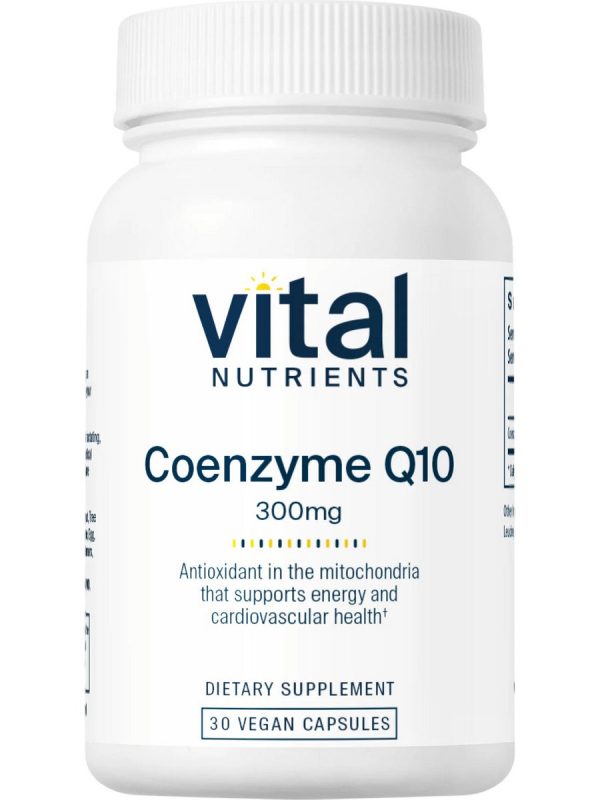 Vital Nutrients, CoEnzyme Q10 300mg, 30 vegetarian capsules Sale