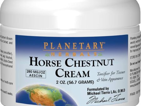 Planetary Herbals, Horse Chestnut Cream, 2 oz Fashion