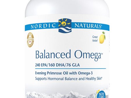 Nordic Naturals, Balanced Omega™, Lemon, 180 Soft Gels Online