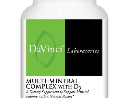 DaVinci Laboratories, Multi Mineral Complex With D3, 120 Capsules Cheap