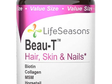 LifeSeasons, Beau-T Hair, Skin & Nails Value Size, 180 Capsules Fashion