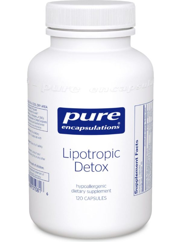 Pure Encapsulations, Lipotropic Detox, 120 caps Online now