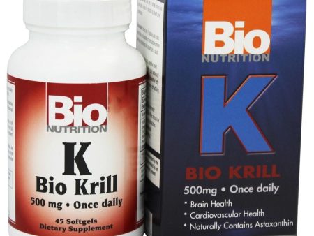 Bio Nutrition, Bio Krill, 45 softgels For Discount