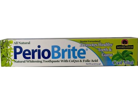 Nature s Answer, PerioBrite Toothpaste, 4 oz Fashion