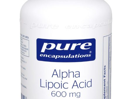 Pure Encapsulations, Alpha Lipoic Acid, 600 mg, 120 vcaps For Discount