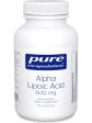 Pure Encapsulations, Alpha Lipoic Acid, 600 mg, 120 vcaps For Discount