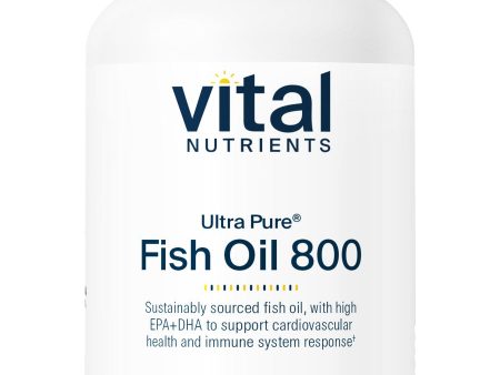 Vital Nutrients, Ultra Pure®Fish Oil 800 Pharmaceutical Grade, 90 softgels Online Hot Sale