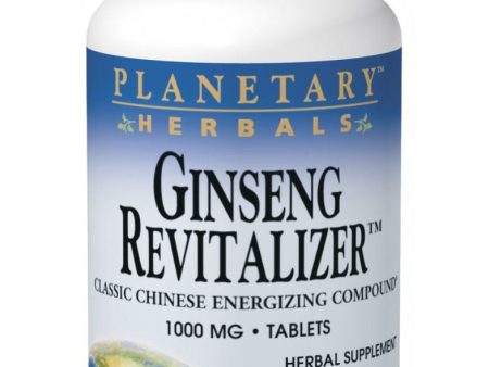 Planetary Herbals, Ginseng Revitalizer, 180 ct Online now