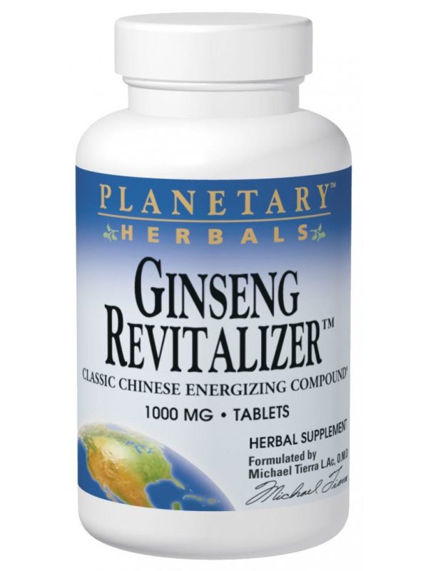 Planetary Herbals, Ginseng Revitalizer, 180 ct Online now