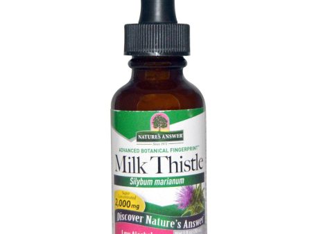 Nature s Answer, Milk Thistle Extract, 1 oz Online Hot Sale