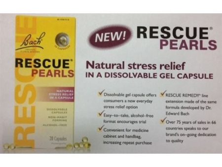 Bach Original Flower Essences, Rescue Pearls, 28ct Cheap