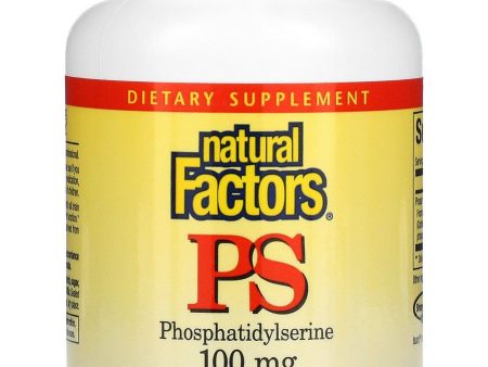 Natural Factors, Phosphatidylserine 100 mg, 60 Softgels Discount