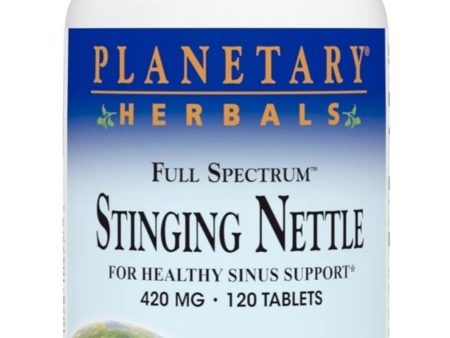 Planetary Herbals, Full Spectrum Stinging Nettle, 120 ct Hot on Sale