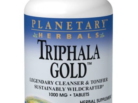 Planetary Herbals, Triphala Gold 1000mg, 120 ct Online now