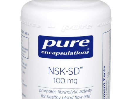 Pure Encapsulations, NSK SD, Nattokinase, 100 mg, 120 vcaps Online now