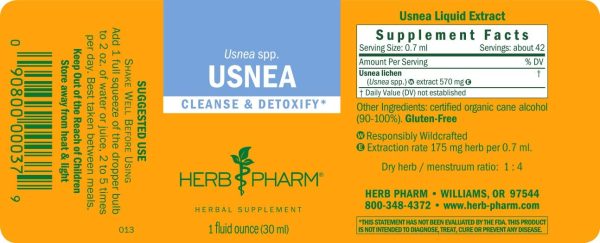 Herb Pharm, Usnea, 4 fl oz Online