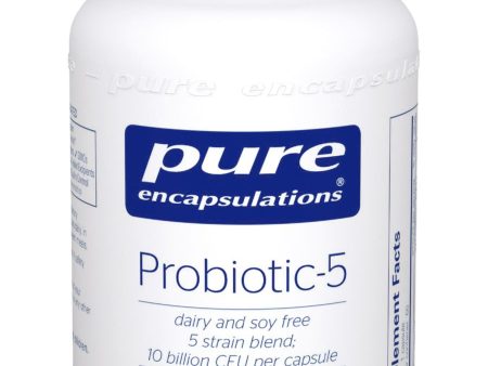 Pure Encapsulations, Probiotic 5, dairy free, 60 vcaps Cheap