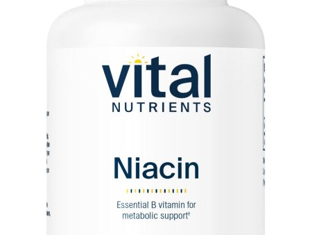 Vital Nutrients, Niacin 500mg, 90 tablets Online Sale