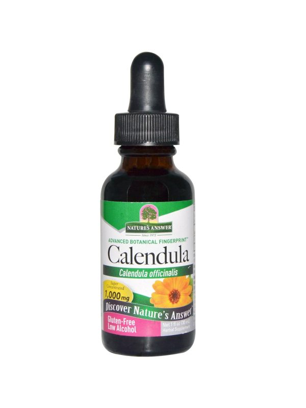 Nature s Answer, Calendula Flowers Extract, 1 oz For Cheap