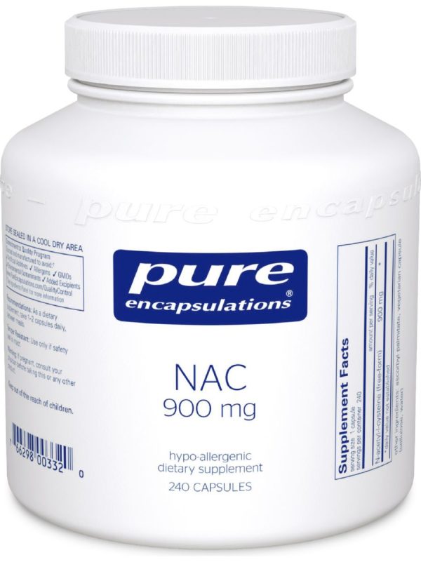 Pure Encapsulations, NAC, 900 mg, 240 vcaps Online Hot Sale