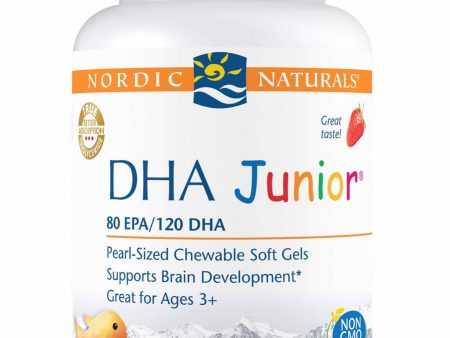 Nordic Naturals, DHA Junior®, Strawberry, 180 Soft Gels Supply