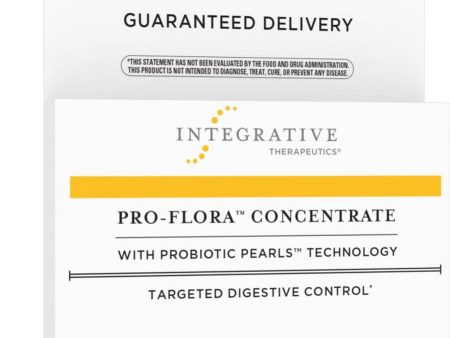 Integrative Therapeutics, Pro-Flora™ Concentrate with Probiotic Pearls™ Technology, 90 capsules Fashion