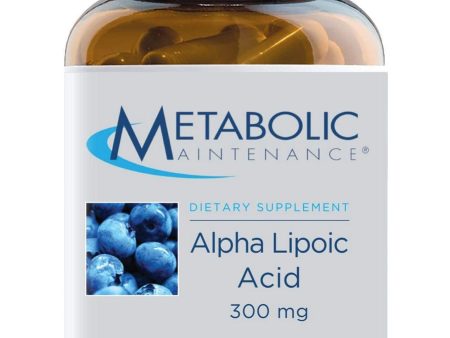 Metabolic Maintenance, Alpha Lipoic Acid 300 mg, 100 capsules Online Hot Sale