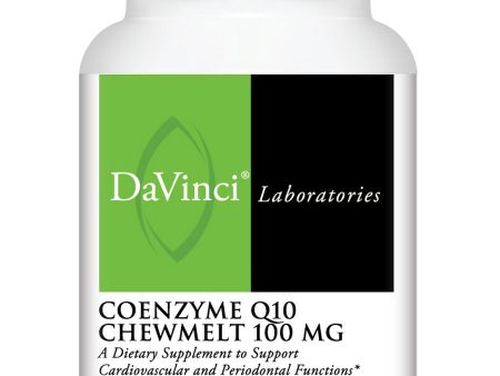 DaVinci Laboratories, Coenzyme Q10 Chewmelt 100 MG, 60 Chewable Tablets Online Sale