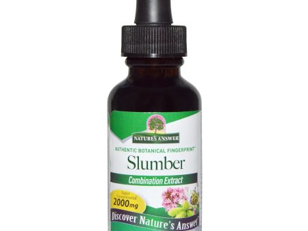 Nature s Answer, Slumber Alcohol Free Extract, 1 oz Online Hot Sale