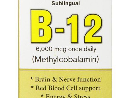 Bio Nutrition, B 12 Sublingual, 50 TAB Online